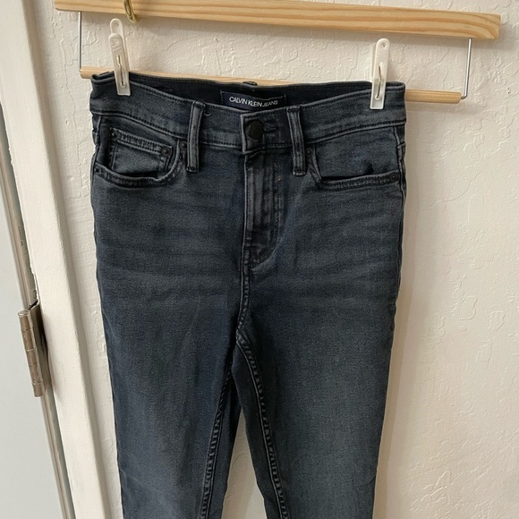 Calvin Klein high rise skinny denim jean - Picture 8 of 14
